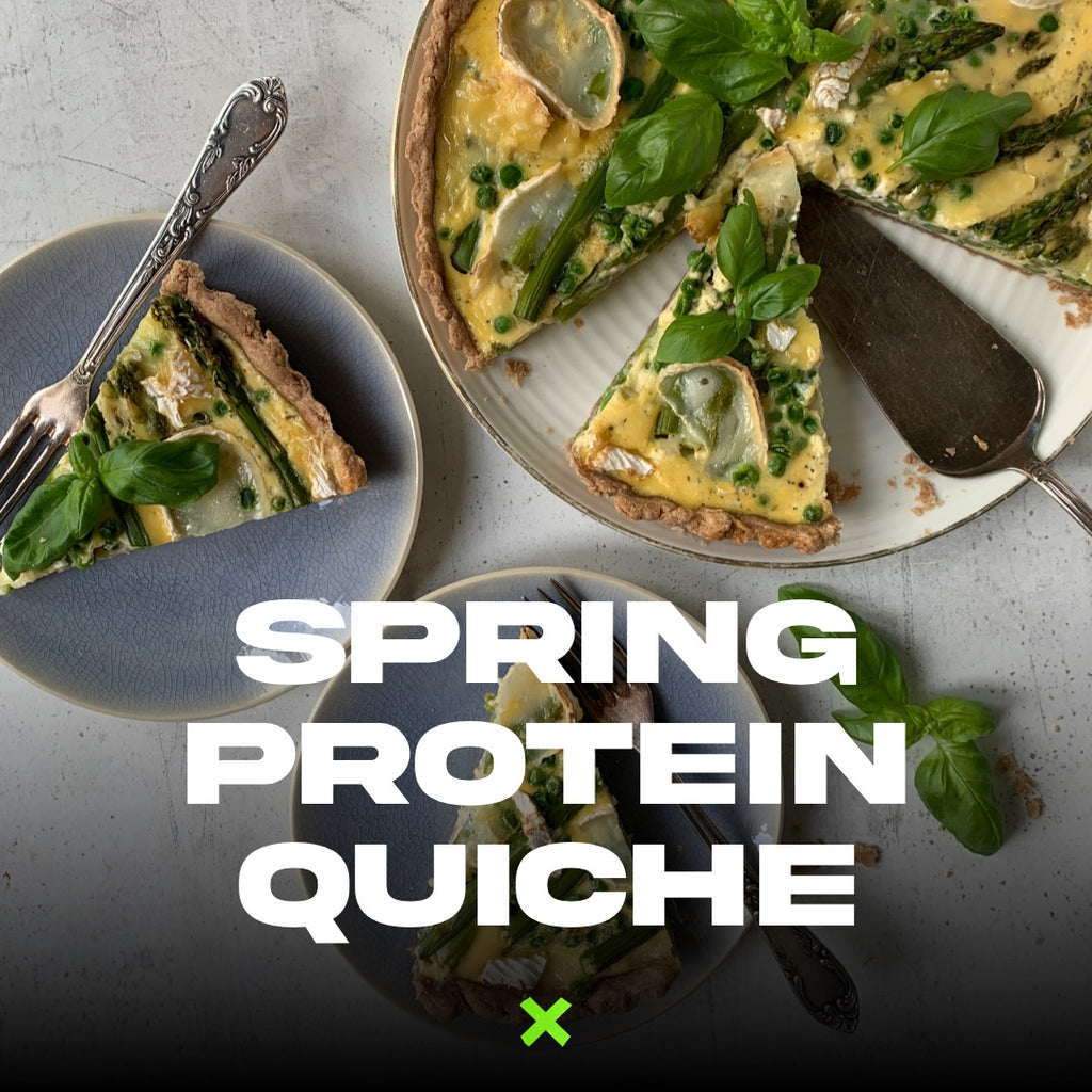 Spring Protein Quiche